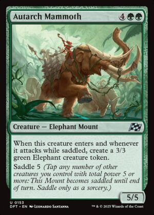 Autarch Mammoth<br /><span class="collector-number">Collector No. 153</span>