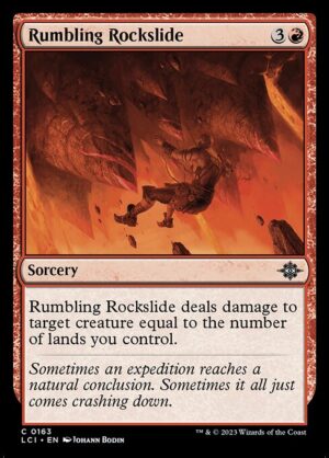 Rumbling Rockslide - Foil<br /><span class="collector-number">Collector No. 163</span>