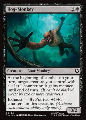 Hog-Monkey<br /><span class="collector-number">Collector No. 104</span>