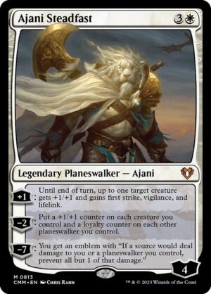 Ajani Steadfast<br /><span class="collector-number">Collector No. 813</span>