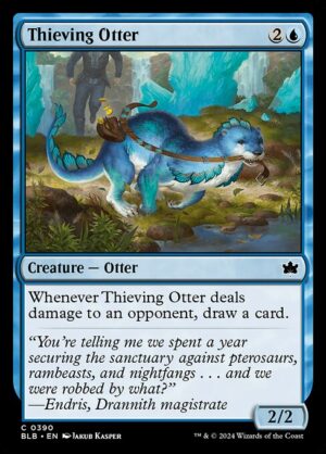 Thieving Otter<br /><span class="collector-number">Collector No. 390</span>