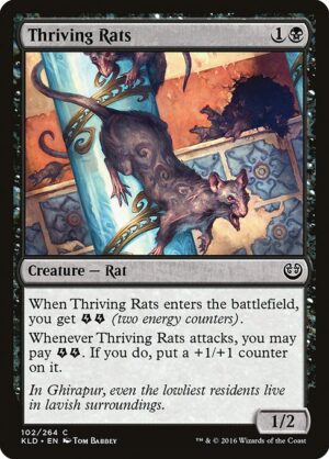 Thriving Rats<br /><span class="collector-number">Collector No. 102</span>