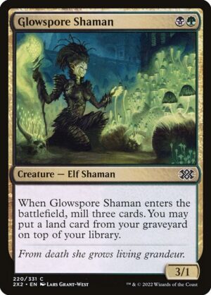 Glowspore Shaman - Foil<br /><span class="collector-number">Collector No. 220</span>