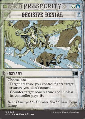 Decisive Denial<br /><span class="collector-number">Collector No. 42</span>