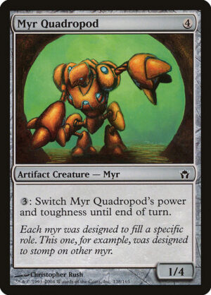 Myr Quadropod<br /><span class="collector-number">Collector No. 138</span>