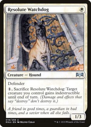 Resolute Watchdog<br /><span class="collector-number">Collector No. 19</span>