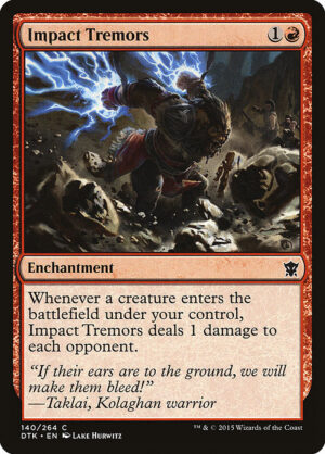 Impact Tremors<br /><span class="collector-number">Collector No. 140</span>