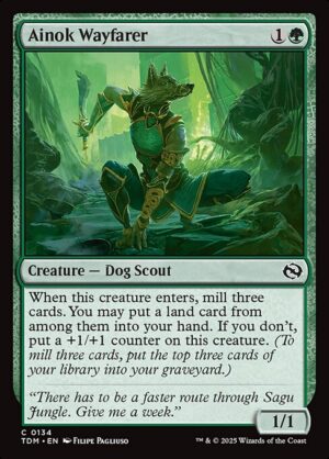 Ainok Wayfarer - Foil<br /><span class="collector-number">Collector No. 134</span>