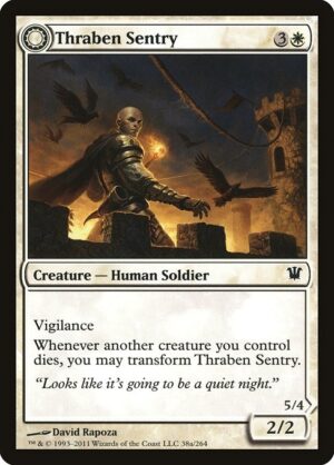Thraben Sentry // Thraben Militia<br /><span class="collector-number">Collector No. 38</span>