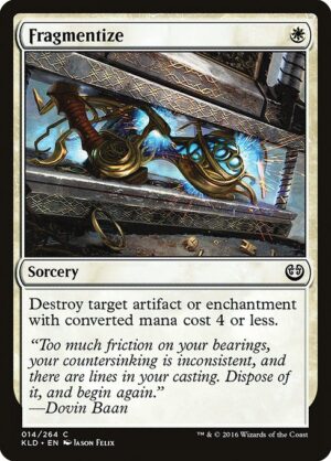 Fragmentize<br /><span class="collector-number">Collector No. 14</span>