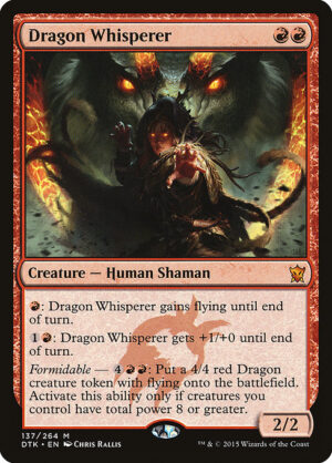 Dragon Whisperer<br /><span class="collector-number">Collector No. 137</span>