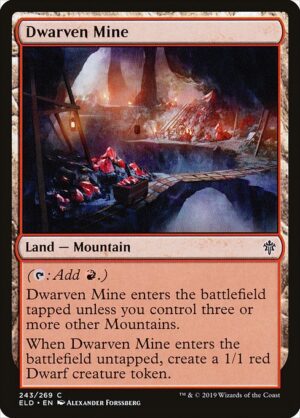 Dwarven Mine<br /><span class="collector-number">Collector No. 243</span>