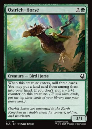 Ostrich-Horse<br /><span class="collector-number">Collector No. 188</span>