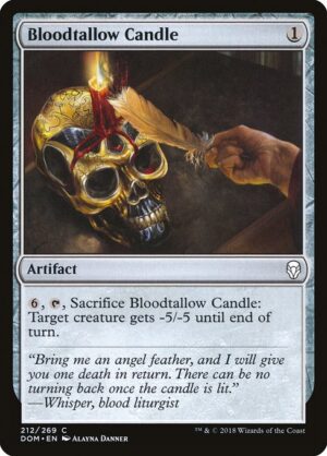 Bloodtallow Candle<br /><span class="collector-number">Collector No. 212</span>