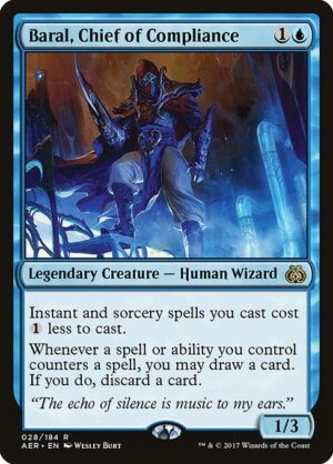 Baral, Chief of Compliance<br /><span class="collector-number">Collector No. 28</span>