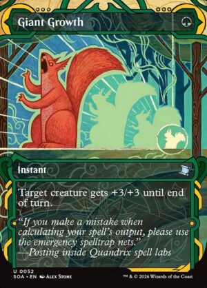 Giant Growth<br /><span class="collector-number">Collector No. 52</span>