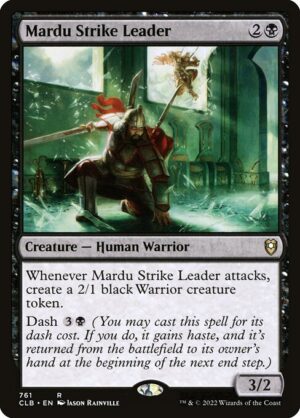 Mardu Strike Leader<br /><span class="collector-number">Collector No. 761</span>
