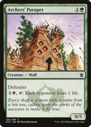 Archers' Parapet<br /><span class="collector-number">Collector No. 128</span>