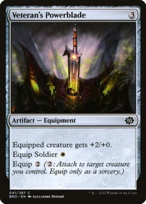 Veteran's Powerblade<br /><span class="collector-number">Collector No. 41</span>