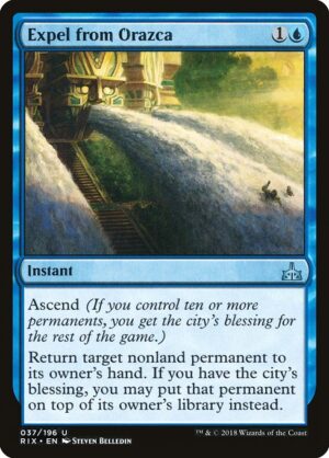 Expel from Orazca<br /><span class="collector-number">Collector No. 37</span>
