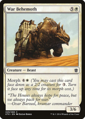 War Behemoth<br /><span class="collector-number">Collector No. 29</span>