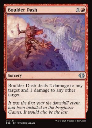 Boulder Dash<br /><span class="collector-number">Collector No. 127</span>