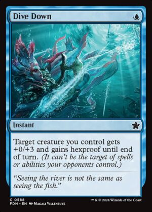 Dive Down<br /><span class="collector-number">Collector No. 588</span>