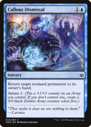 Callous Dismissal<br /><span class="collector-number">Collector No. 44</span>