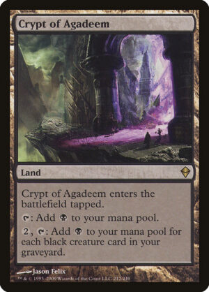 Crypt of Agadeem<br /><span class="collector-number">Collector No. 212</span>