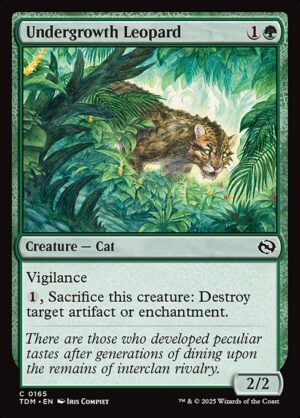 Undergrowth Leopard<br /><span class="collector-number">Collector No. 165</span>