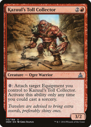 Kazuul's Toll Collector<br /><span class="collector-number">Collector No. 112</span>