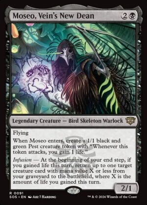 Moseo, Vein's New Dean<br /><span class="collector-number">Collector No. 91</span>