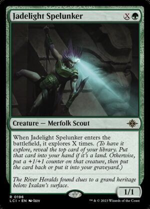 Jadelight Spelunker<br /><span class="collector-number">Collector No. 196</span>