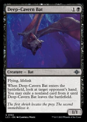 Deep-Cavern Bat<br /><span class="collector-number">Collector No. 102</span>