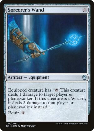 Sorcerer's Wand<br /><span class="collector-number">Collector No. 231</span>