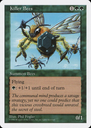 Killer Bees<br /><span class="collector-number">Collector No. 307</span>