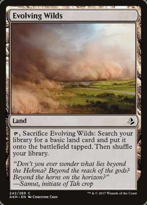 Evolving Wilds<br /><span class="collector-number">Collector No. 242</span>