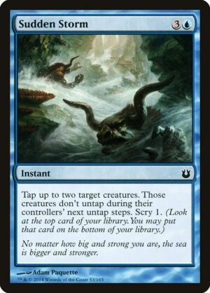 Sudden Storm<br /><span class="collector-number">Collector No. 53</span>
