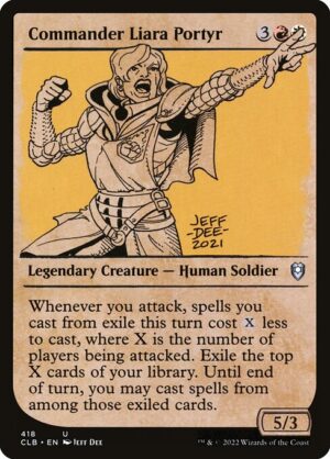 Commander Liara Portyr<br /><span class="collector-number">Collector No. 418</span>