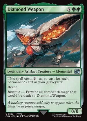 Diamond Weapon<br /><span class="collector-number">Collector No. 183</span>