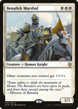 Benalish Marshal<br /><span class="collector-number">Collector No. 6</span>
