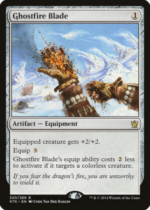 Ghostfire Blade<br /><span class="collector-number">Collector No. 220</span>