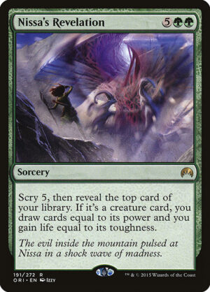Nissa's Revelation<br /><span class="collector-number">Collector No. 191</span>