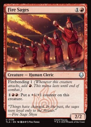 Fire Sages<br /><span class="collector-number">Collector No. 136</span>