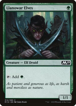 Llanowar Elves<br /><span class="collector-number">Collector No. 314</span>