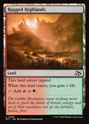 Rugged Highlands - Foil<br /><span class="collector-number">Collector No. 262</span>