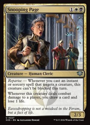 Snooping Page<br /><span class="collector-number">Collector No. 227</span>