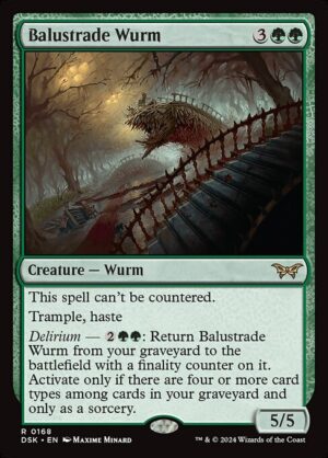 Balustrade Wurm<br /><span class="collector-number">Collector No. 168</span>