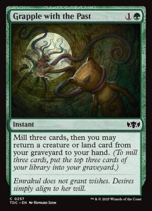 Grapple with the Past<br /><span class="collector-number">Collector No. 257</span>