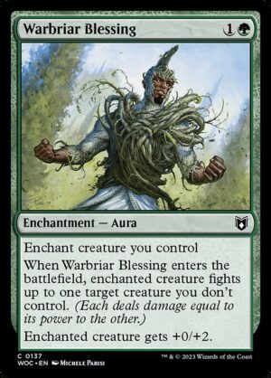 Warbriar Blessing<br /><span class="collector-number">Collector No. 137</span>
